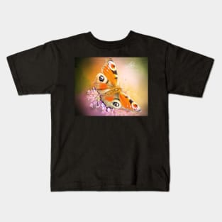 Digital Butterfly Kids T-Shirt